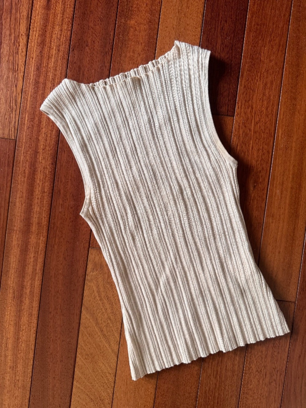Ribbed Cotton Top by Quince